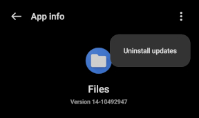 ZArchiver File lists