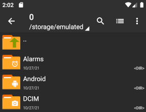 ZArchiver Main window